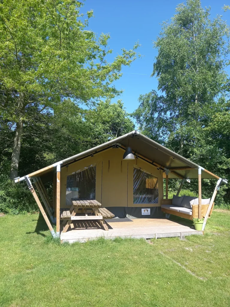 Safaritent huren op Buitenplaats Drenthe